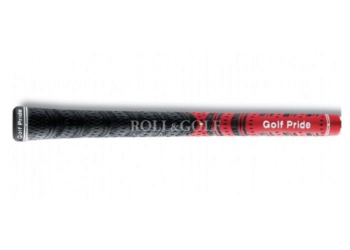 Golf Pride New Decade MCC 0.600 Red / 0.600 Red Ribbed / Midsize Red